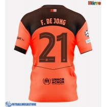 Fotballdrakt Herre Barcelona Frenkie de Jong #21 Tredjedrakt 2025-26 Kortermet